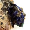 Chesylite - Pierre Natural De Francia, Chessy -les -mines - Azurita Y Malachite, Piedra Multicolor Con Certificado De Autenticidad Incluido | 272.3 Ct - 51 X 48 X 33 Mm