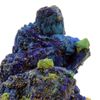 Chesylite - Pierre Natural De Francia, Chessy -les -mine - Azurita Y Cupro Seudomorfosis En Malachita, Piedra Precious, Litoterapia - 104.1 Ct - Certificado De Autenticidad Incluido | 35 X 28 X 26 Mm