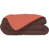 Edredón 400g/m² Calgary Chocolate Y Coral 220x240cm Poyet Motte