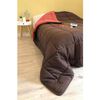 Edredón 400g/m² Calgary Chocolate Y Coral 220x240cm Poyet Motte