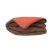 Edredón 400g/m² Calgary Chocolate Y Coral 220x240cm Poyet Motte