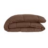 Edredón 400g/m² Calgary Chocolate Y Coral 220x240cm Poyet Motte