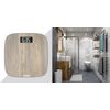 Rowenta Bs1600 Báscula De Baño Plaza Madera Báscula Personal Electrónica