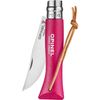 Cuchillo Opinel Baroudeur Colorama - N6 Frambuesa