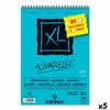 Bloc De Dibujo Canson Aquarelle Xl 21 X 29,7 Cm 5 Unidades 30 Hojas 300 G/m² 210 X 297 Mm