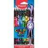 Lápices De Colores Maped Monster 12 Unidades