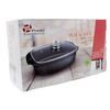 Fuente Con Tapa De Cristal Pradel Excellence 52802m Negro