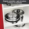 Batería De 2 Sartenes De 24-28cm Tefal Ingenio Inspiration L9409202