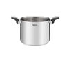 Tefal Olla De Acero Inoxidable 22cm + Tapa De Cristal - E3016104