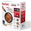 Tefa3 Piezas, Sartén 24 Cm + Tapa + Asa, No Inducción, Antiadherente