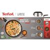 Tefal Sartén 24 Cm, Acero Inoxidable, Antiadherente, El Mango Se Vende