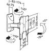 Erard Soporte De Pared Inclinable / Giratorio Para Pantallas De 19 "a 30" - 045401