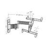 Erard Soporte De Pared Inclinable / Giratorio Para Pantallas De 30 "a 55" - 048340