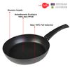 Sartén Aluminio 20 Cm, Inducción, Antiadherente Ecológico Sin Pfoa, 3mm Espesor,  Apta Todas Cocinas Negro  Wecook Ecogreen