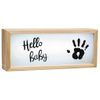 Caja De Luz Con Impresión De Huellas De Mano Baby Art