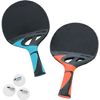 Cornilleau Tacteo Pack Duo 2 Raquetas Y 3 Pelotas