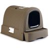 Caja Cubierta De Arena Para Gatos 51x38,5x39,5 Cm Mocca Curver