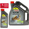 Aceite De Motor Castrol Gtx 10w40 - 5 Litros + 1 Litro