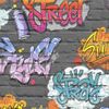 Papel De Pared Diseño Graffiti Multicolor L179-01 Dutch Wallcoverings