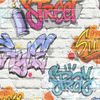 Papel De Pared Diseño Graffiti Multicolor L179-05 Dutch Wallcoverings
