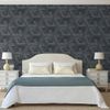 Papel Pintado Onyx Gris Antracita Y Dorado Dutch Wallcoverings