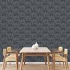 Papel Pintado Onyx Gris Antracita Y Dorado Dutch Wallcoverings