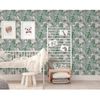 Papel Pintado Eden Gris Y Verde Claro Dutch Wallcoverings