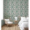 Papel Pintado Eden Gris Y Verde Claro Dutch Wallcoverings