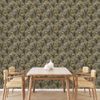 Papel Pintado Palm Trees Dorado Y Negro Dutch Wallcoverings