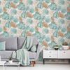 Papel Pintado Hojas De Monstera Verde Dutch Wallcoverings