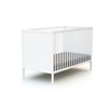 Cuna Con Paneles Blanco 60x120 - Webaby