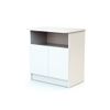 Cuna De Madera Y Mueble Cambiador Blanco 60x120 - Webaby