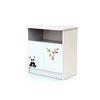 Cuna De Madera Y Mueble Cambiador Blanco 60x120 - Webaby