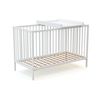 Cama Y Cambiador Para La Habitación Del Bebé En Madera Blanco - Webaby