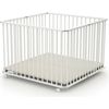 Parque Grande Para Bebe Plegable Blanco Y Gris Webaby