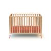 Cuna Only En Madera Haya Y Terracotta 60 X 120 Cm - Jurababy