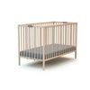 Cuna De Madera Plegable De 60 X 120 Haya Bruto 60x120 - Webaby