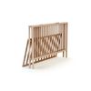 Cama De Bebé Plegable De Madera En Madera Haya Cruda - Webaby