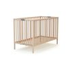 Cama De Bebé Plegable De Madera En Madera Haya Cruda - Webaby