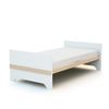 Cuna Convertible Carrousel En Madera Blanco Y Haya 70 X 140 Cm - At4