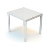 Juego De Una Mesa + Dos Sillas Blanco  - Webaby