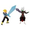 Figura Db Dragon Stars 17cm - Battle Pack - Future Trunks Vs Fusion Zamasu