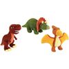 3 Dinosaurios De Peluche Tiranosaurio, Pteranodo Y Triceratops Jemini