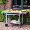 Cook'in Garden - Carrito Para Plancha De Madera Y Metal Grandi Xl