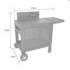 Cook'in Garden Servidor Antracita 108x55cm - Wt052t