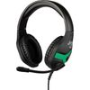 Auriculares Gaming Con Micrófono Konix Nemesis Para Xbox/ Jack 3.5/ Negro Y Verde