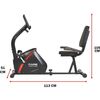 Bicicleta Con Asiento Cardio-master 21 Programas Connect Care