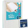 Babysom - Colchón Cuna Bebé Verano/invierno + 1 Protector De Colchón Impermeable De Regalo - 70x140 Cm - Antiasfixia - Transpirable - Reglaje Térmico