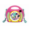 Lector Cd Portátil Con 2 Micrófonos - Disney Minnie