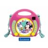 Lector Cd Portátil Con 2 Micrófonos - Disney Minnie